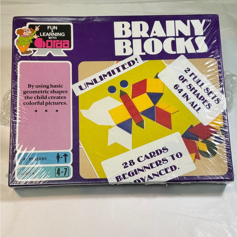 Brainy Blocks Geometric Shapes Set
